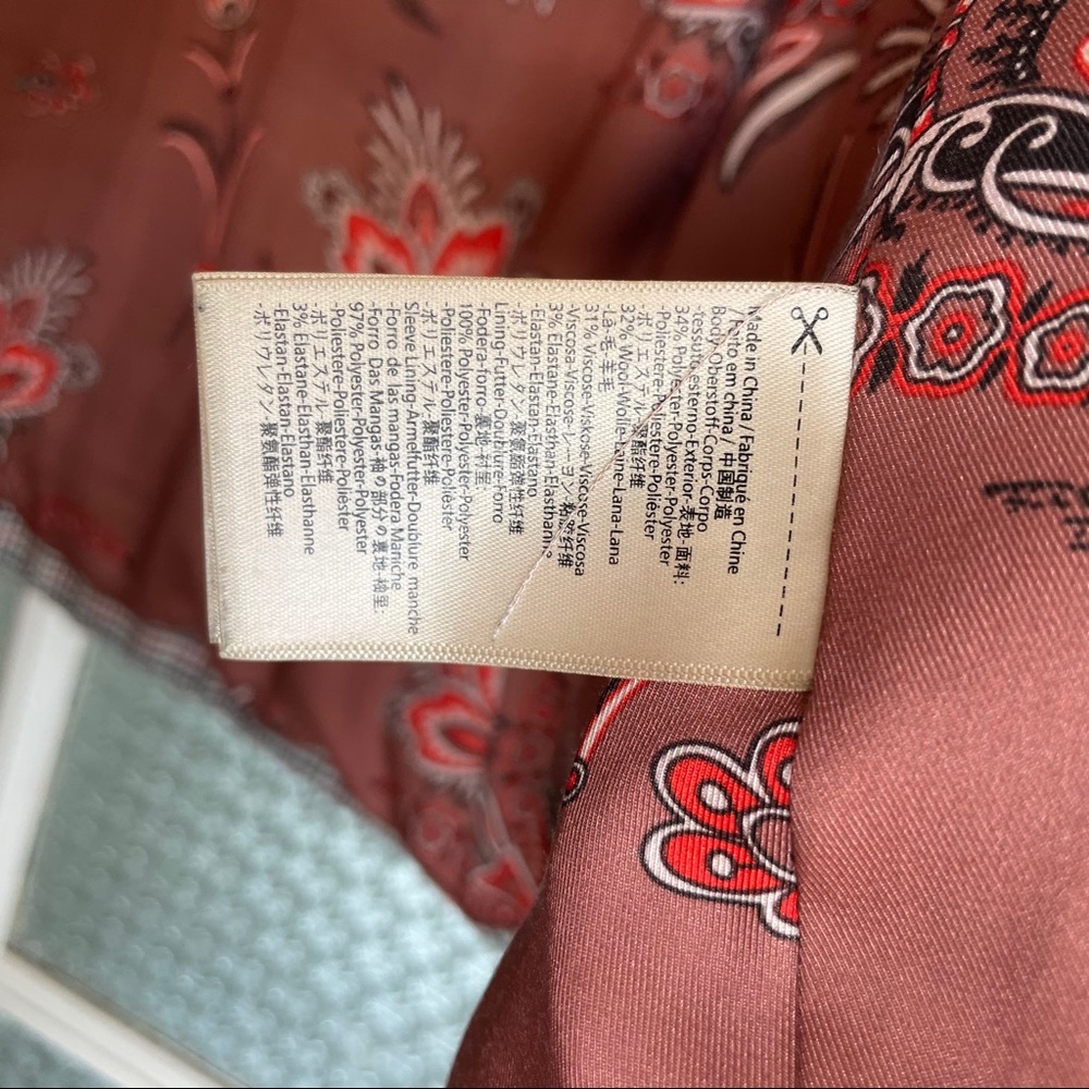 Scotch And Soda Preppy Patterned Puffer Silky Int… - image 8